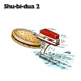 Album cover art for "Livets Pølse" by Shu-bi-dua