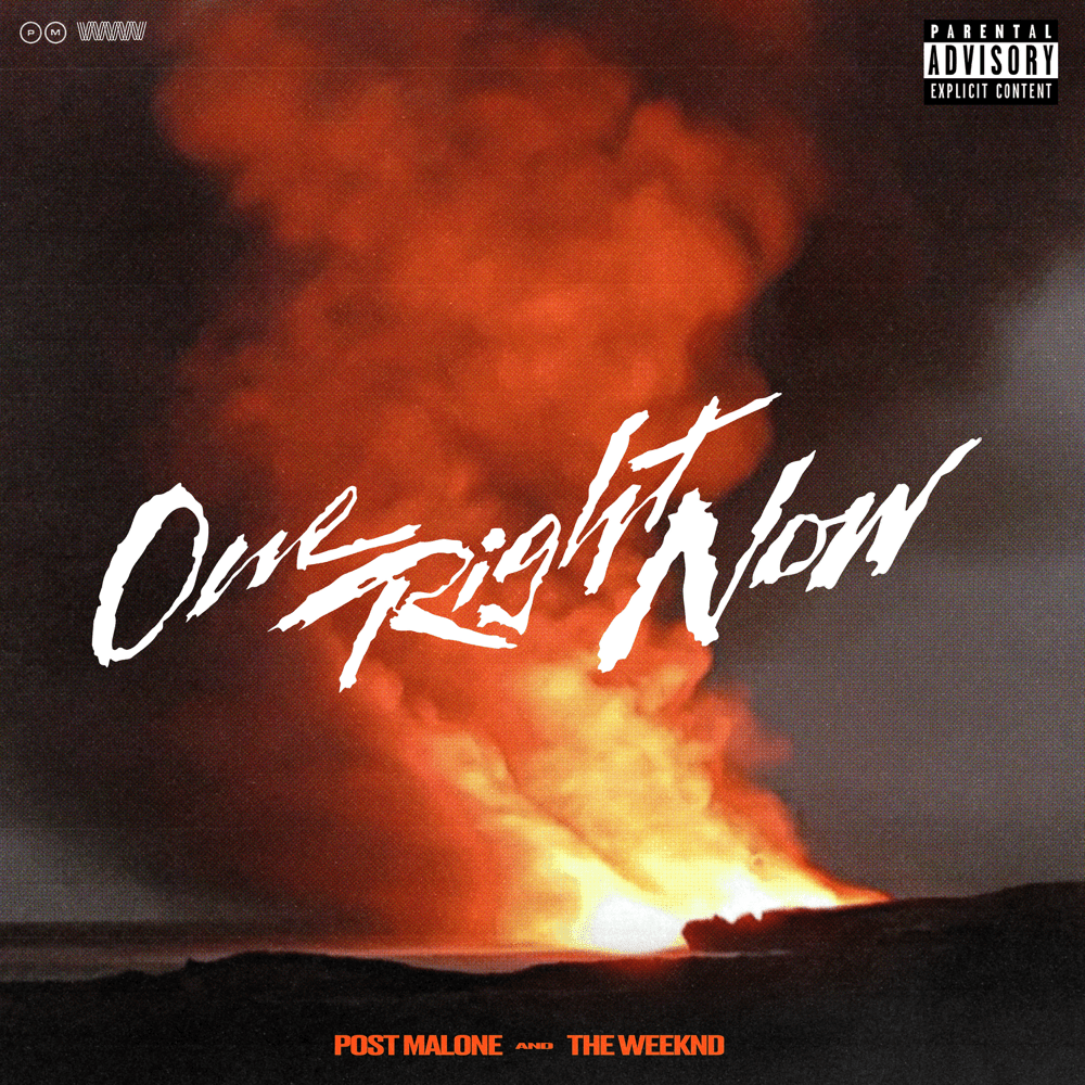 Album cover art for "One Right Now" by Post Malone