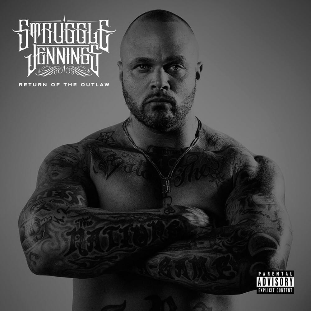 Album cover art for "The Struggle Is Real" by Struggle Jennings & Aaron Lewis