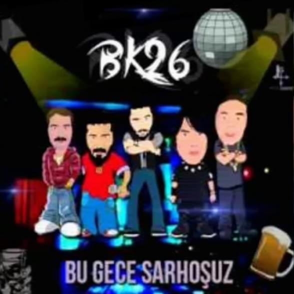 Album cover art for "Bu Gece Sarhoşuz" by Ceg & BK26