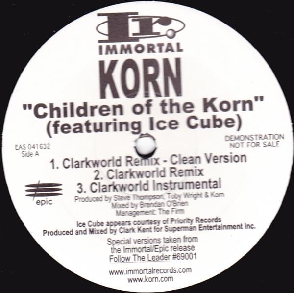 Album cover art for "Children of the Korn" by Korn & Ice Cube