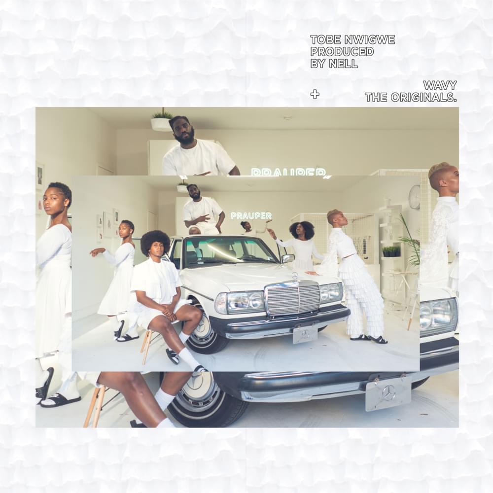 Album cover art for "WAVY" by Tobe Nwigwe