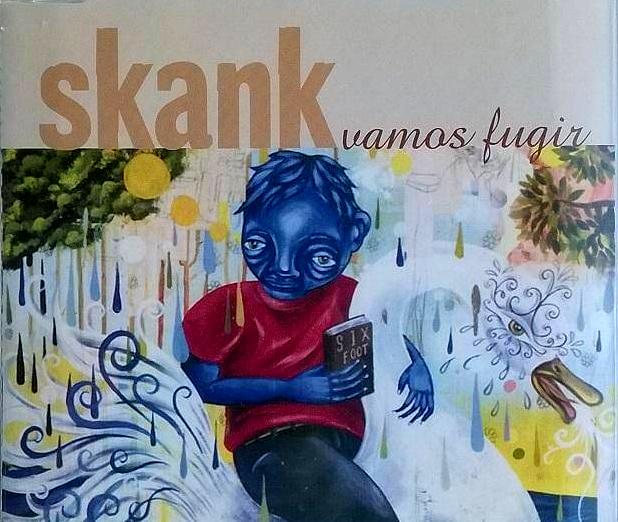 Album cover art for "Vamos Fugir" by Skank