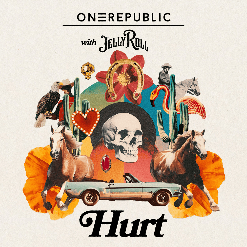 Album cover art for "Hurt" by OneRepublic