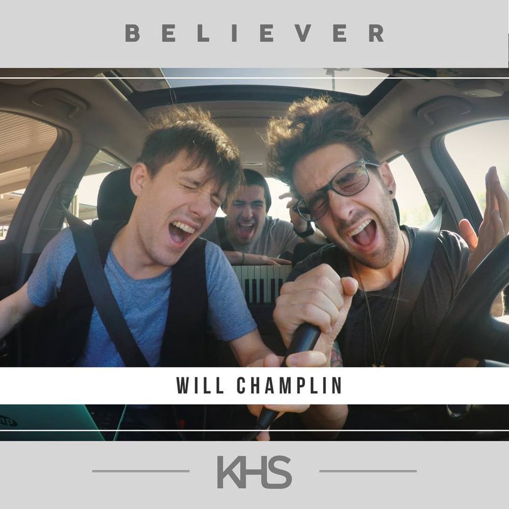Album cover art for "Believer" by Kurt Hugo Schneider & Will Champlin