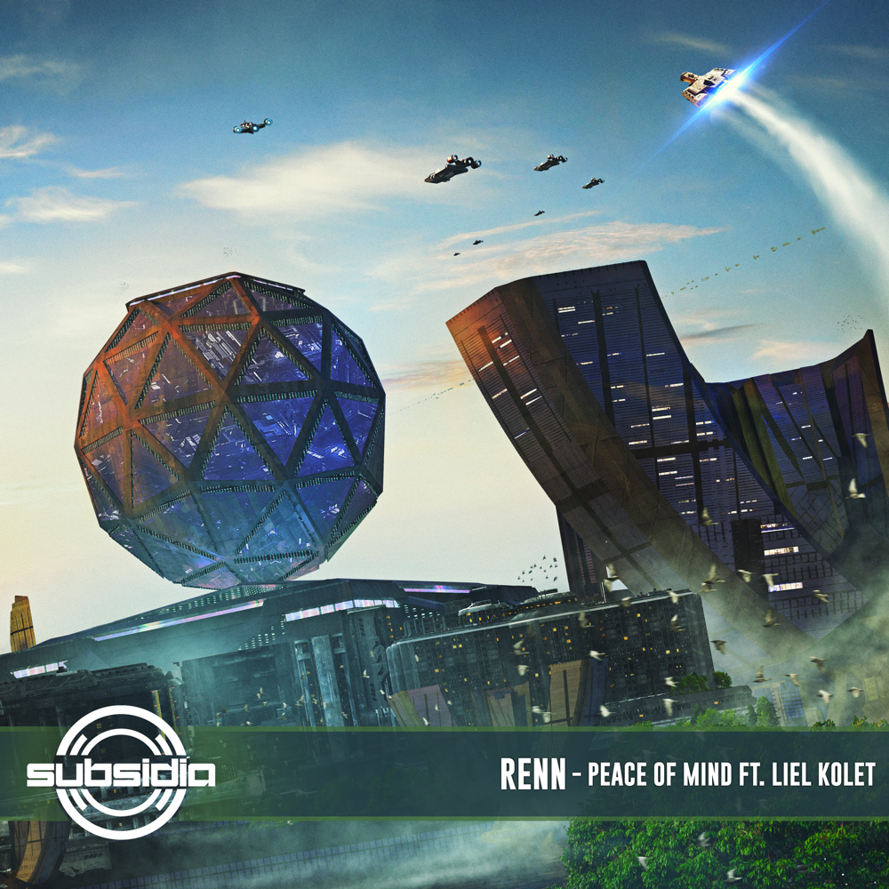 Album cover art for "Peace of Mind" by RENN (EDM)