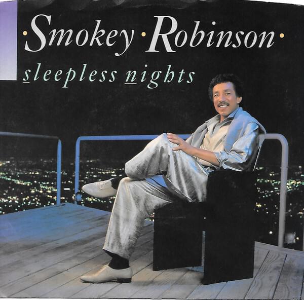 Album cover art for "Sleepless Nights" by Smokey Robinson