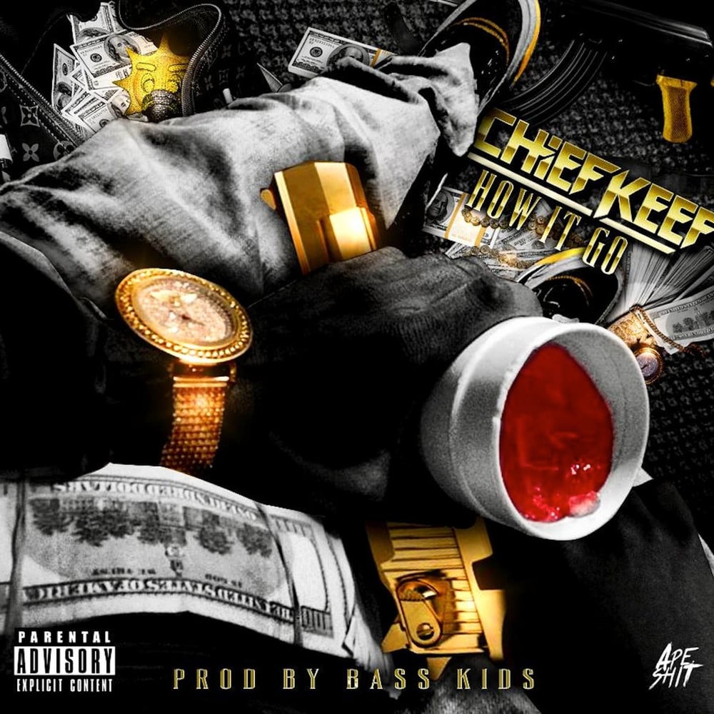 Album cover art for "How It Go" by Chief Keef