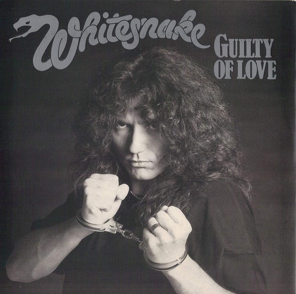 Album cover art for "Guilty of Love" by Whitesnake