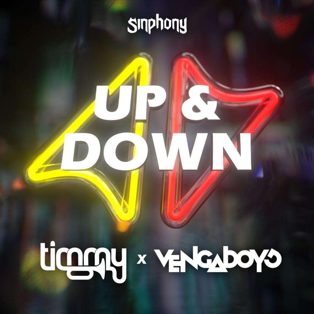 Album cover art for "Up & Down" by Timmy Trumpet