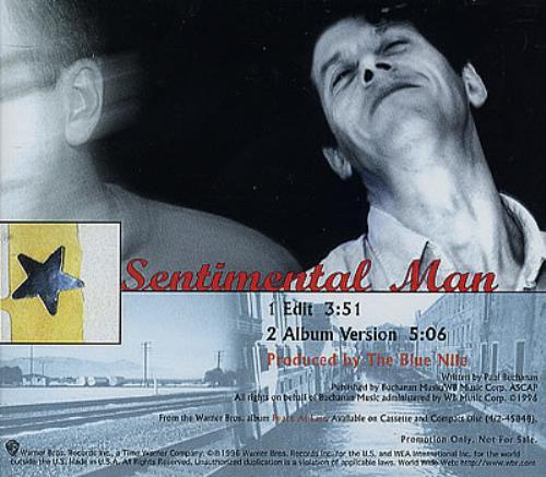 Album cover art for "Sentimental Man" by The Blue Nile