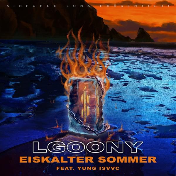 Album cover art for "Eiskalter Sommer" by LGoony & Yung Isvvc