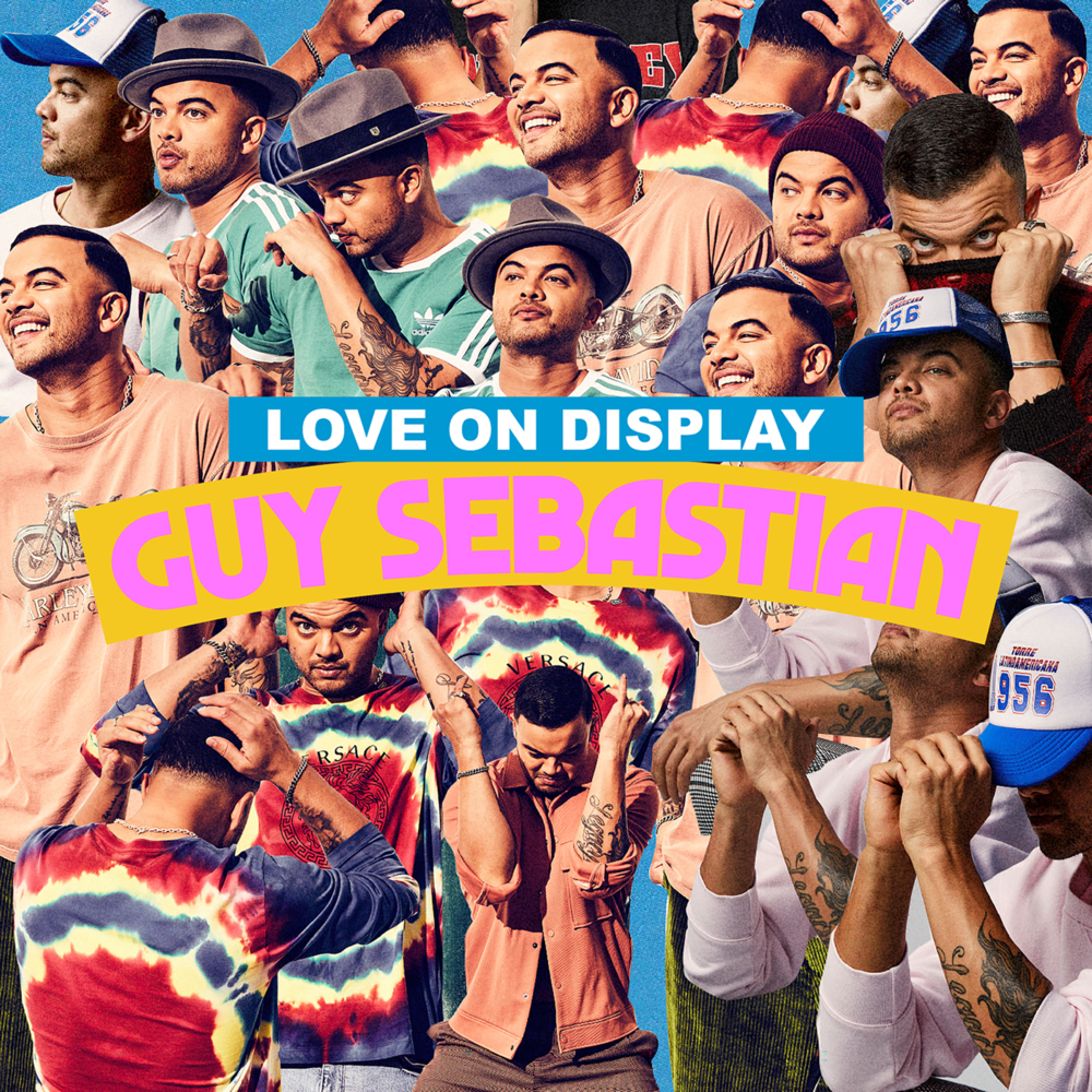 Album cover art for "Love On Display" by Guy Sebastian