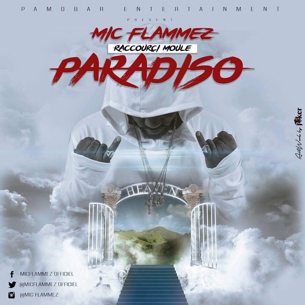 Album cover art for "Raccourci Moulé Paradiso" by Mic Flammez