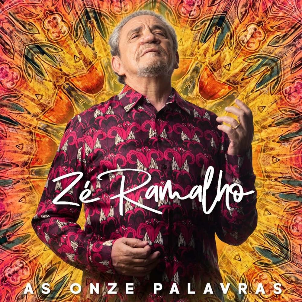 Album cover art for "As Onze Palavras" by Zé Ramalho