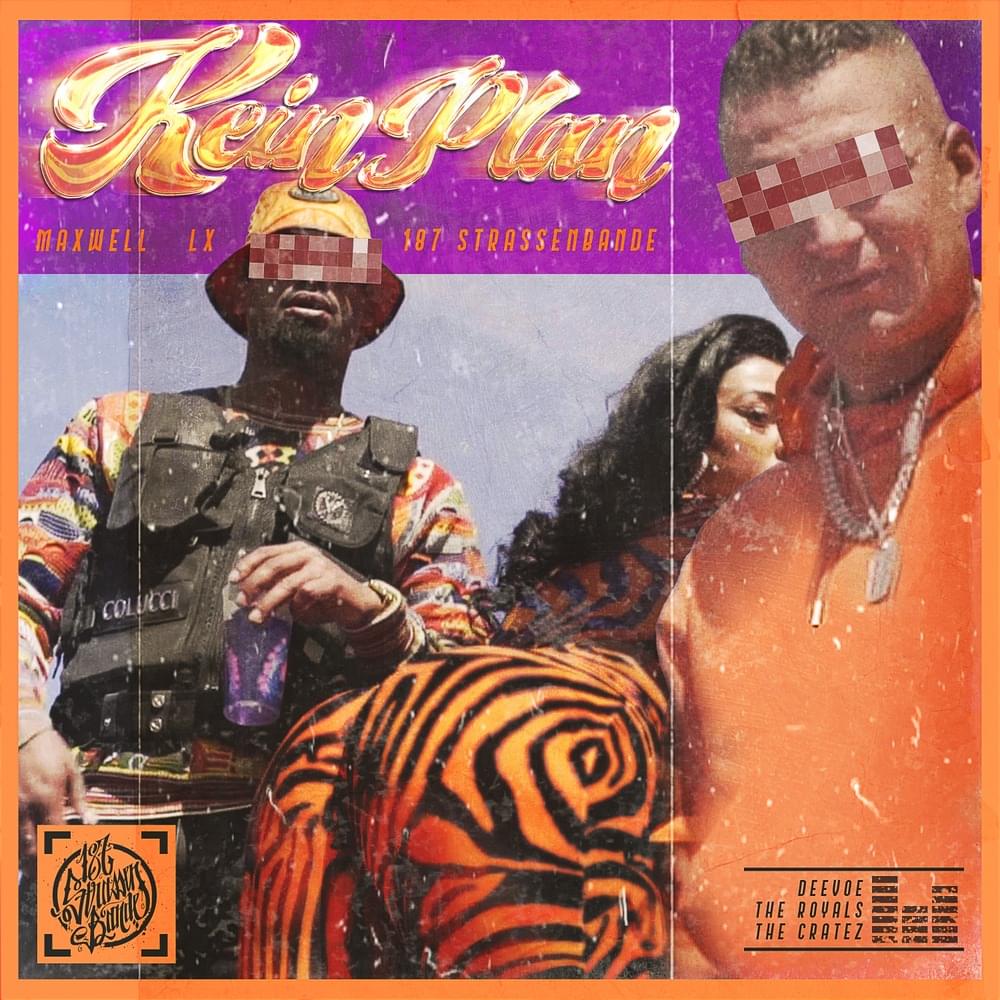 Album cover art for "Kein Plan" by Maxwell 187