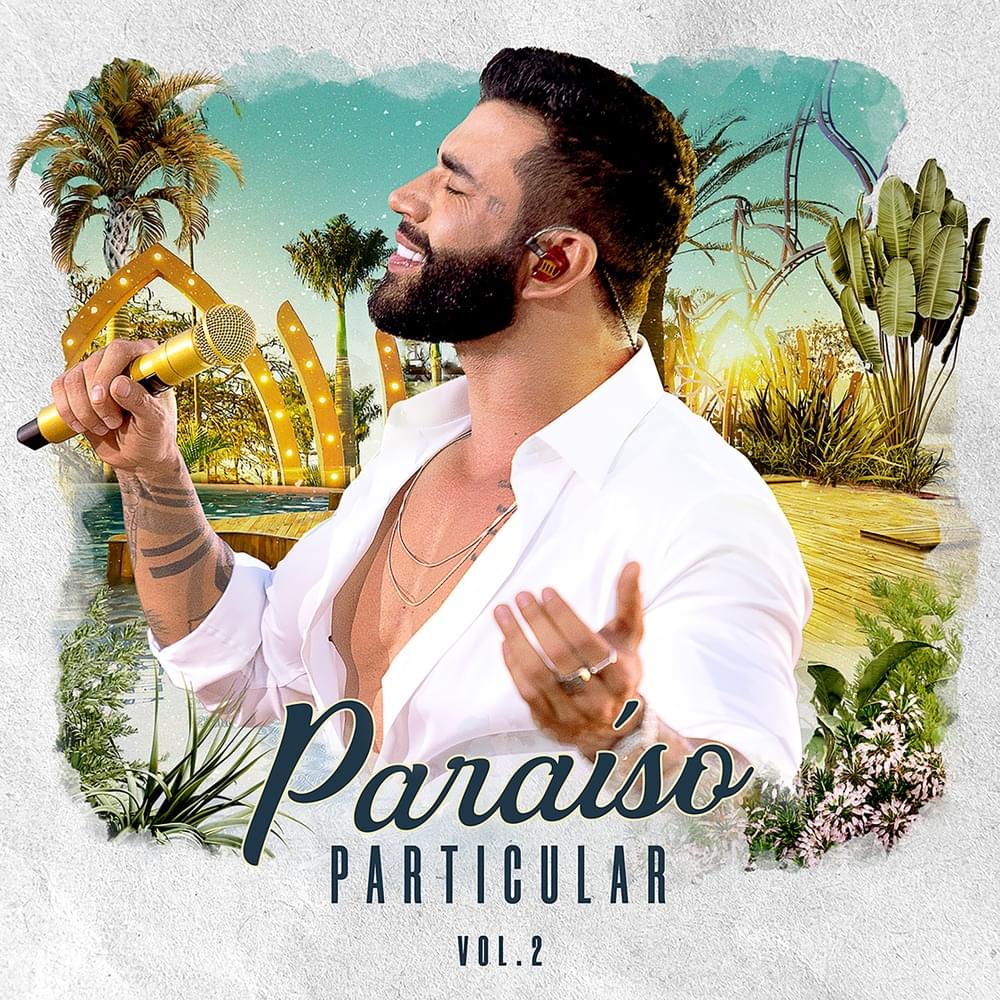 Album cover art for "Adivinha (Ao Vivo)" by Gusttavo Lima