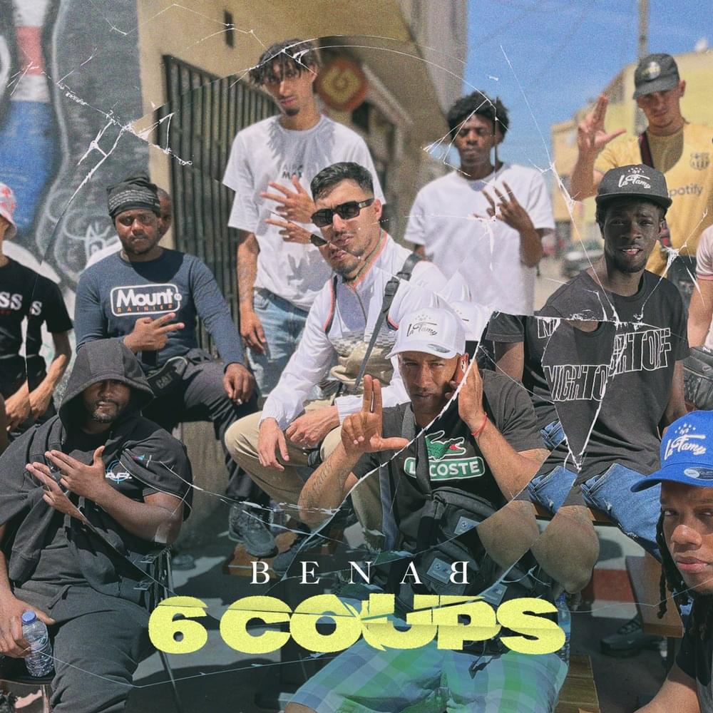 Album cover art for "6 Coups" by Benab