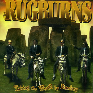 Album cover art for "Suburbia" by The Rugburns