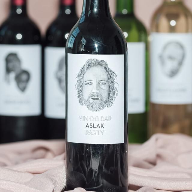 Album cover art for "Party" by Aslak