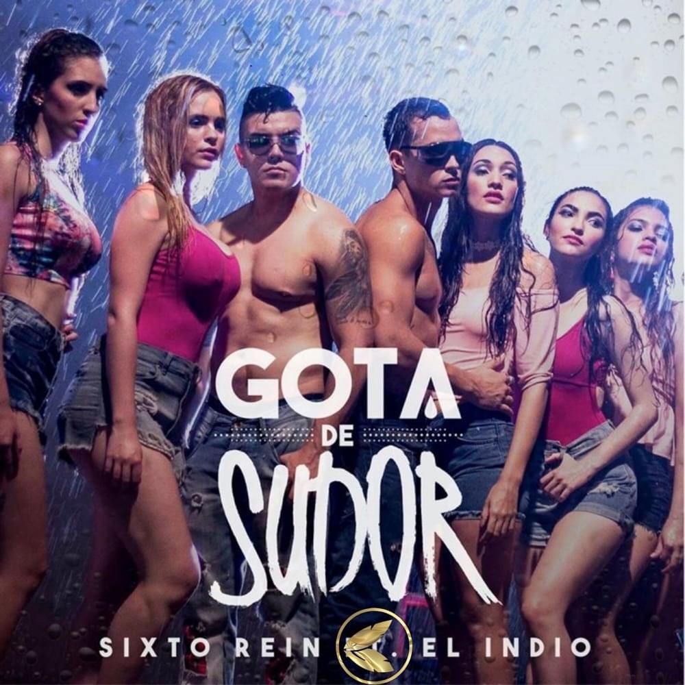 Album cover art for "Gota de Sudor" by Elindiomusik