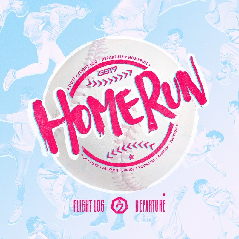 Album cover art for "HOME RUN" by GOT7