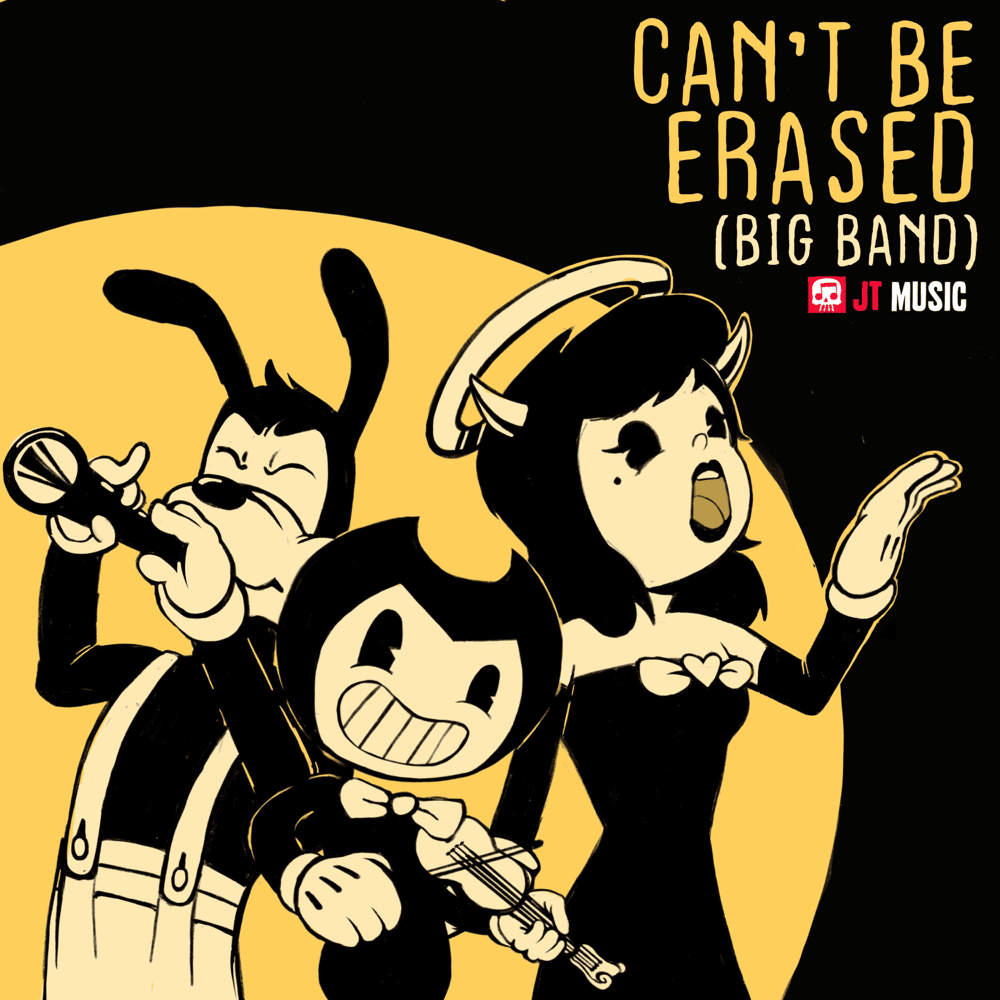 Album cover art for "Can’t Be Erased (Big Band)" by JT Music & Andrea Storm Kaden