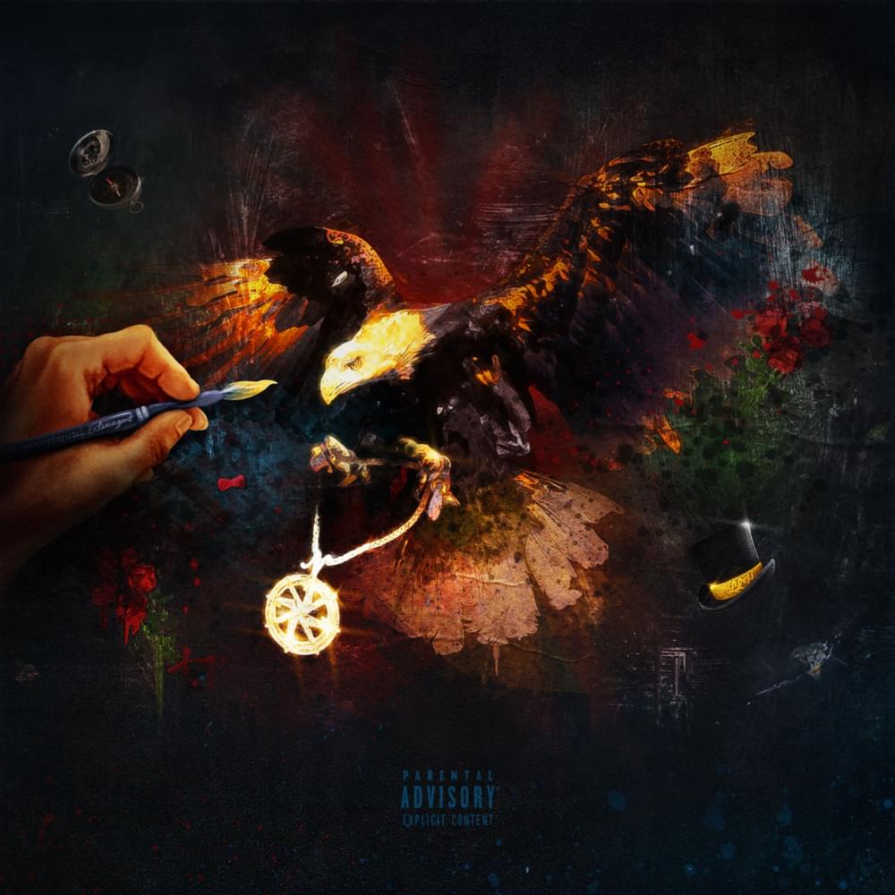 Album cover art for "Keep Runnin’" by NorthSideBenji