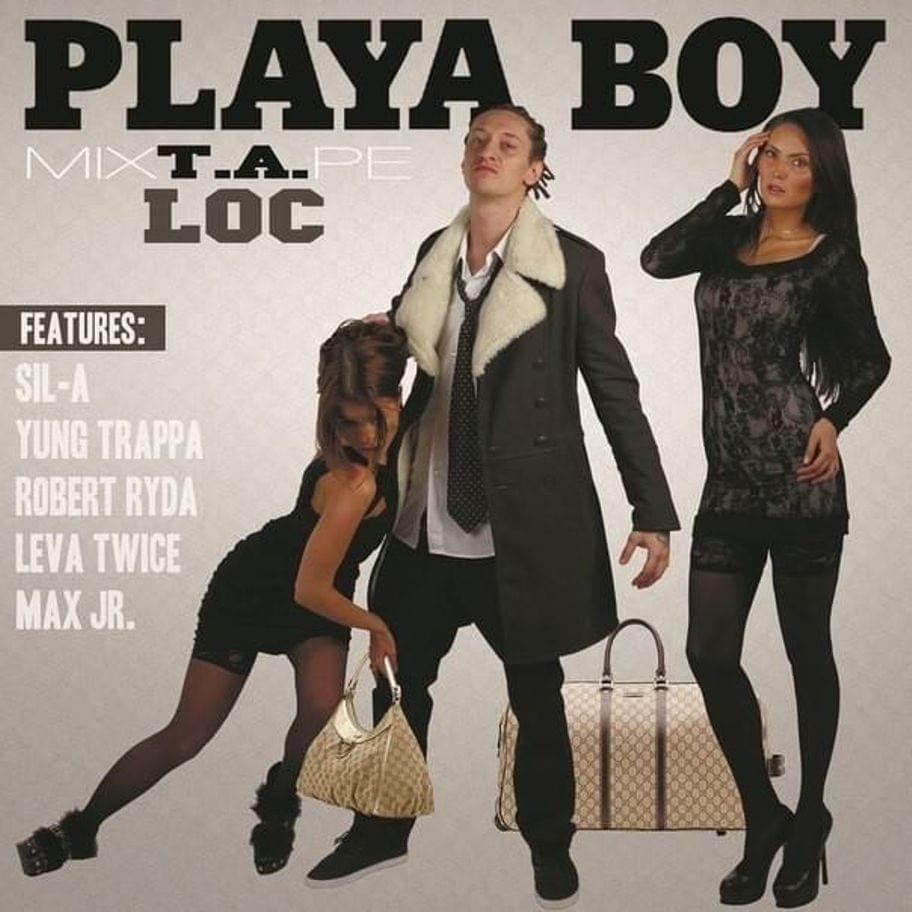 Album cover art for "Pushkin Back" by T.A. Loc & Лёва Twice (Swagga Music)