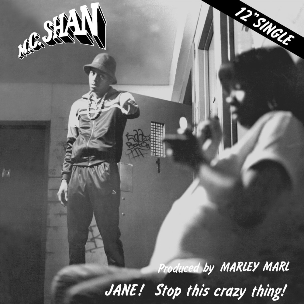 Album cover art for "Jane, Stop This Crazy Thing!" by MC Shan