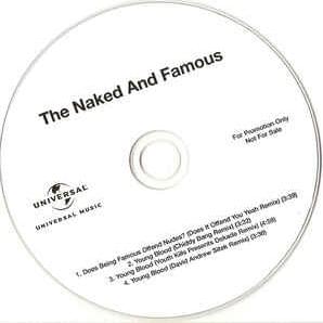 Cover image for Does Being Famous Offend Nudes?/Young Blood (Remixes)
