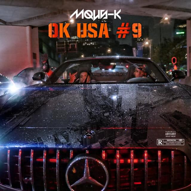 Album cover art for "OK USA #9" by Mous-K