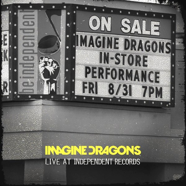 Album cover art for "Radioactive (Live)" by Imagine Dragons