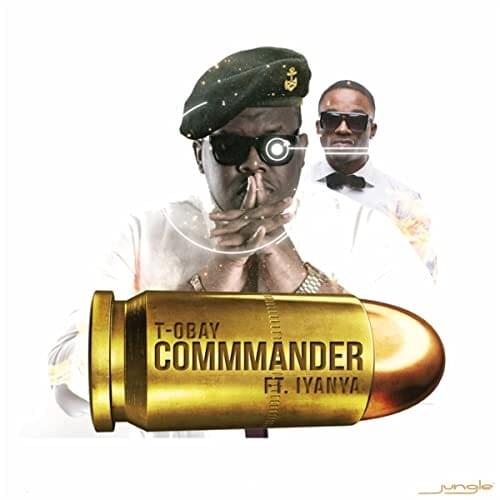 Album cover art for "Commander" by T-Obay & Iyanya
