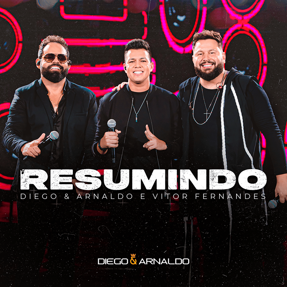 Album cover art for "Resumindo" by Diego & Arnaldo