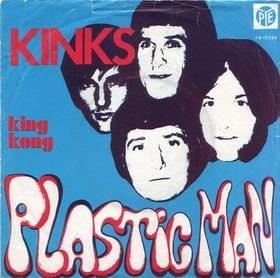 Album cover art for "Plastic Man" by The Kinks