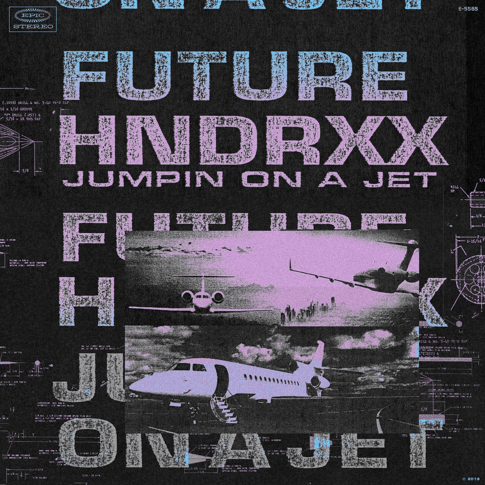 Album cover art for "Jumpin on a Jet" by Future