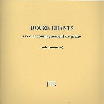 Cover image for Douze chants