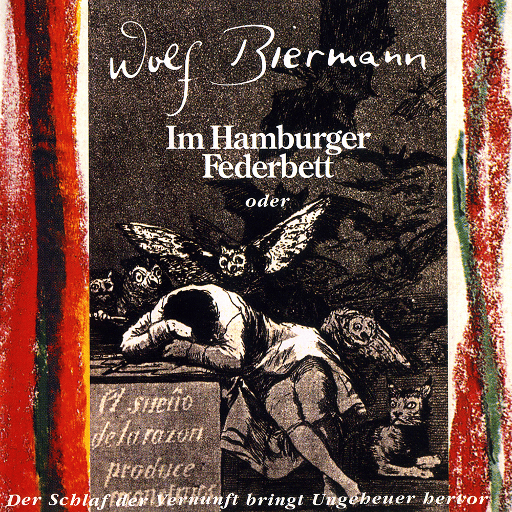 Album cover art for "Der Deserteur" by Wolf Biermann