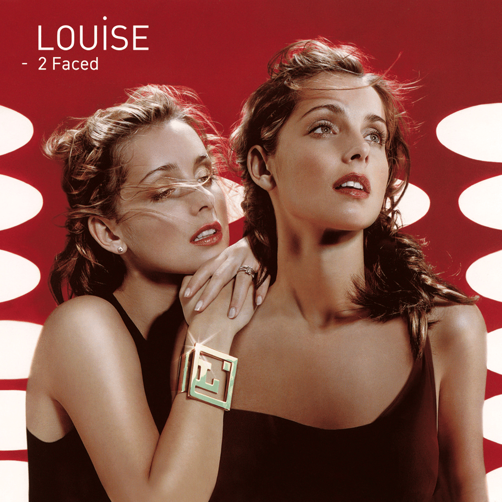 Album cover art for "2 Faced" by Louise