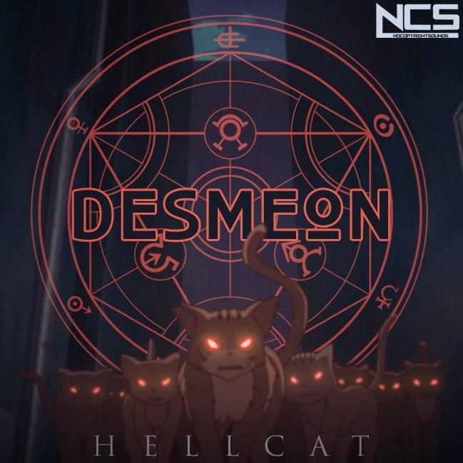Album cover art for "Hellcat" by Desmeon