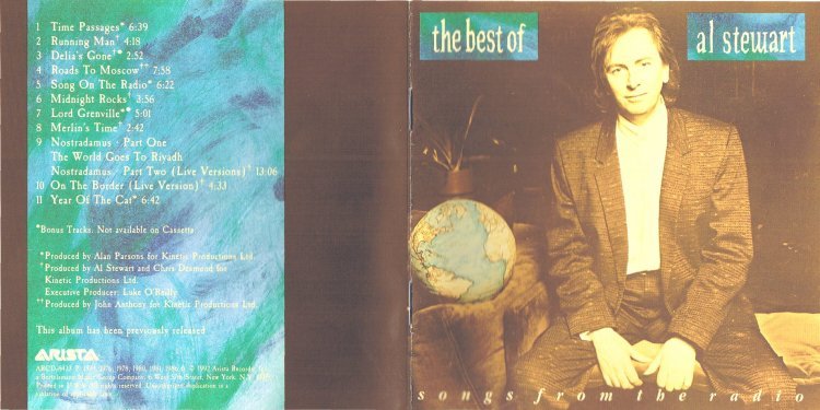 Cover image for The Best of Al Stewart: Songs From the Radio