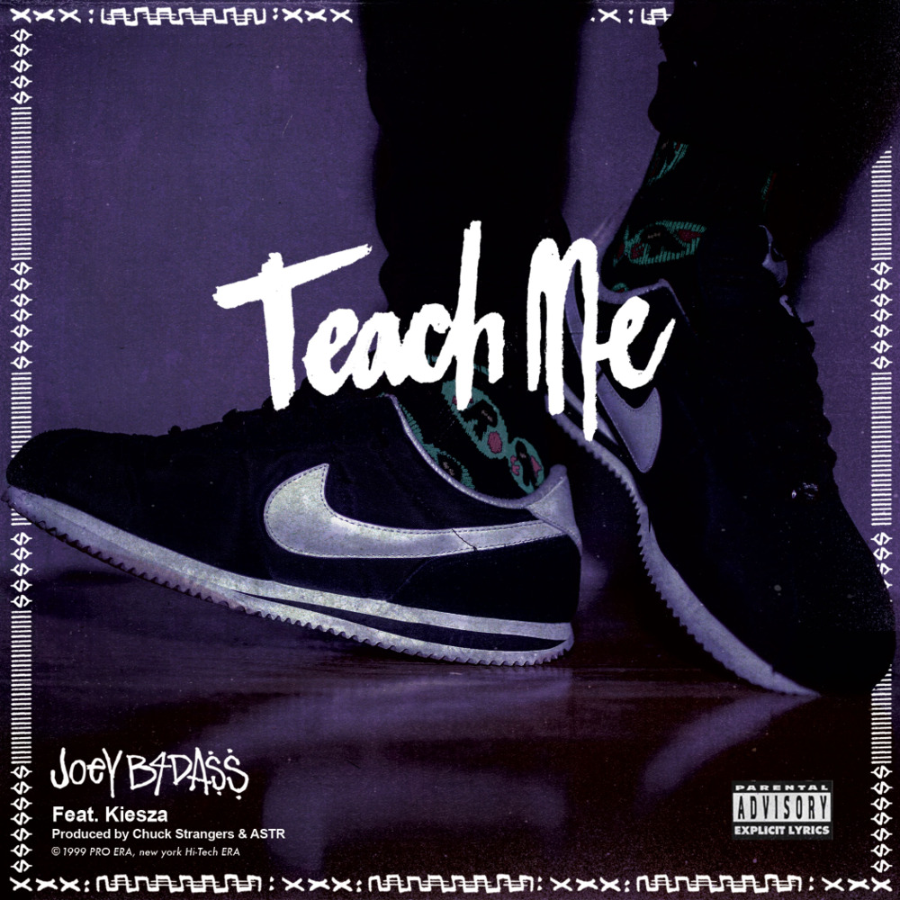 Album cover art for "Teach Me" by Joey Bada$$ & Kiesza