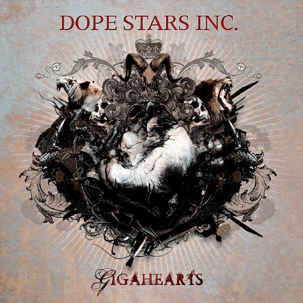 Album cover art for "Beatcrusher" by Dope Stars Inc.