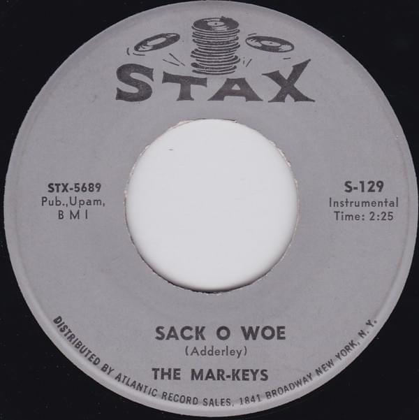 Album cover art for "Sack O Woe" by The Mar-Keys