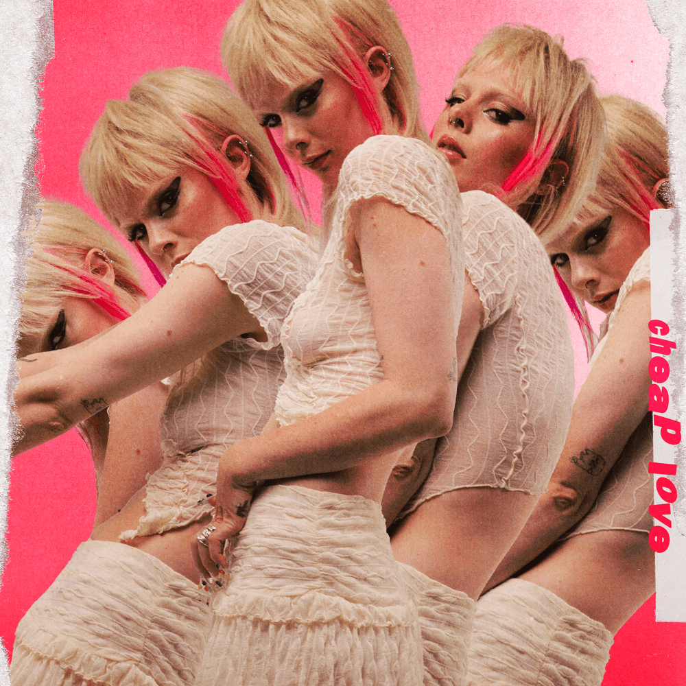 Album cover art for "Cheap Love" by girli