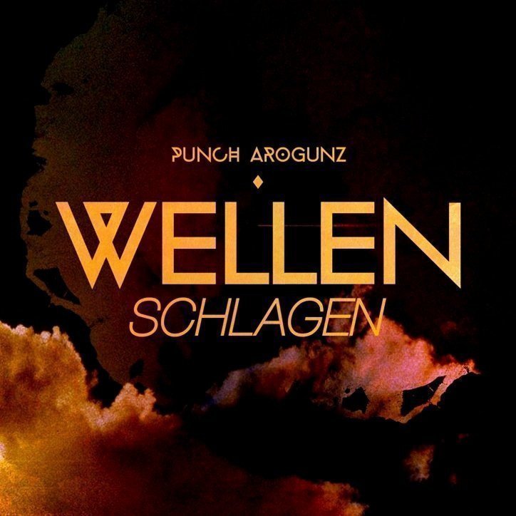 Album cover art for "Wellen schlagen" by Punch Arogunz
