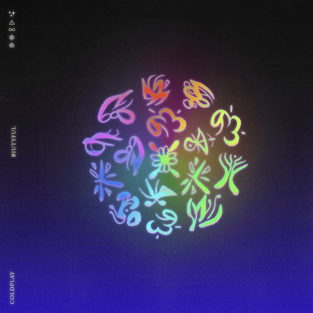 Album cover art for "Biutyful" by Coldplay