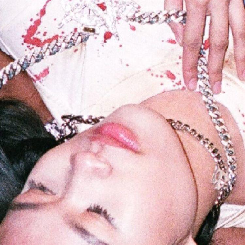 Album cover art for "Love Hurts" by Playboi Carti & Travis Scott