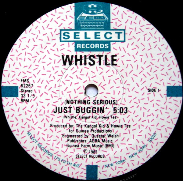 Album cover art for "(Nothing Serious) Just Buggin’" by Whistle
